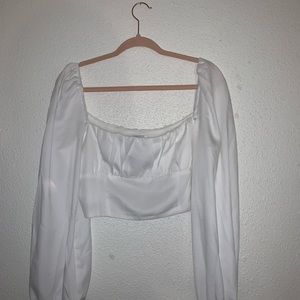 White Princess Polly Blouse